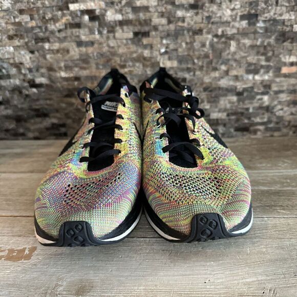 Nike Flyknit Multicolor OG Sz 13 Yeezy Fieg Boost 526628 004 Version 1.0 - Picture 2 of 9